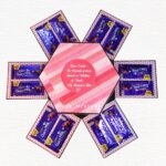 6 LAYER DECORATIVE BIGGEST CHOCOLATE BOX By GiftsMyStore